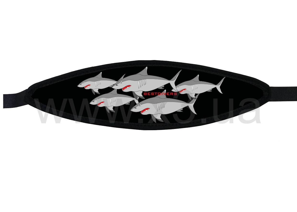 BEST DIVERS Neoprene Mask Straps 