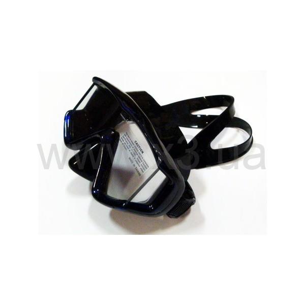 BS DIVER 3-vizion чёрный силикон, трёхстёкольная без бокса