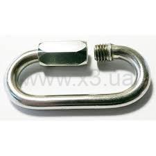 BS DIVER Карабин стальной нержавеющий, AS-09