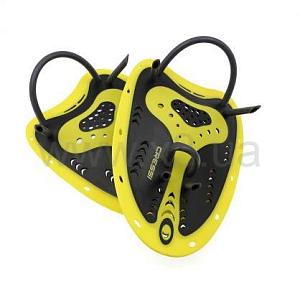 CRESSI SUB AQUA ENERGY PRO SWIM PADDLES BLACK/YELLOW