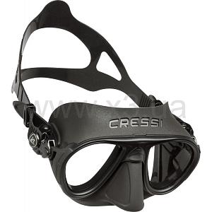 CRESSI SUB CALIBRO SF MASK SIL BLACK/FRAME BLACK