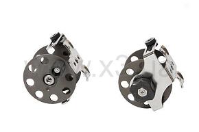 PELENGAS Катушка алюминиевая с нержавеющим кронштейном 65 мм