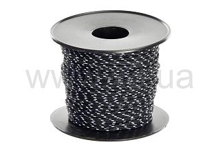 OMER Линь DYNEEMA черный с белым 50м., d. 2.0 