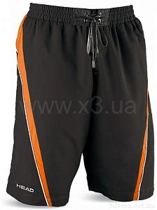 HEAD WATERSHORTS 56 cm мужские, черно-оранжевые