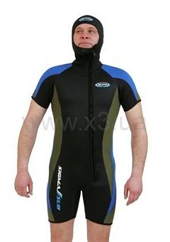 SIGMASUB Миникомбинезон со шлемом (Мужской) 7 мм