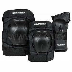 POWERSLIDE PS Standard Tri-Pack Men 20 набор защиты (колени, локти, запястья)