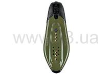 C4 Калоши 200 (черные с зеленой подошвой) с креплениями