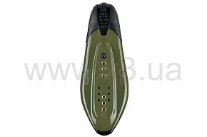 C4 Калоши 200 (черные с зеленой подошвой) с креплениями