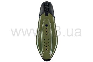 C4 Калоши 200 (черные с зеленой подошвой) с креплениями
