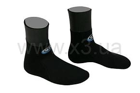 SIGMASUB Носки анатомические с обтюрацией (Нейлон/открытая пора) 9 мм