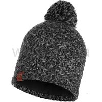 BUFF KNITTED & POLAR HAT AGNA black