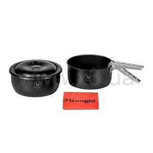 TRANGIA Набор посуды Tundra II 1.75 / 1.5 л (два котелка, крышка, ручка, чехол)