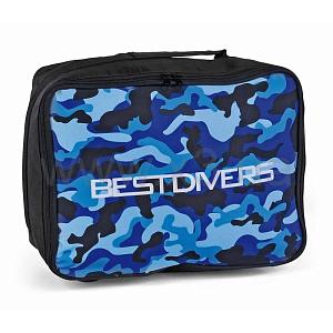 BEST DIVERS Regulator bag mimetic blue