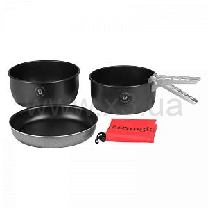TRANGIA Набор посуды Tundra I 1.75 / 1.5 л (два котелка, сковорода, ручка, чехол)
