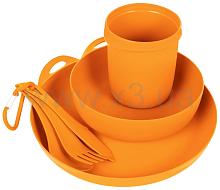 SEA TO SUMMIT Delta Camp Set (Bowl, Plate, Mug, Cutlery) набор посуды (Orange)