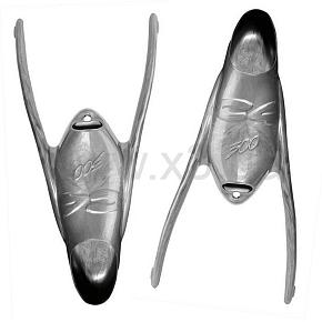 C4 Калоши С-4 300 SILVER (пара) с набором для крепления лопастей