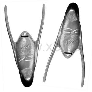 C4 Калоши С-4 300 SILVER (пара) с набором для крепления лопастей