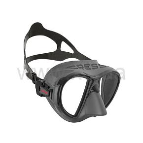 CRESSI SUB ZEUS MASK GREY/FRAME BLACK