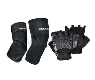 POWERSLIDE Race Series 3-pack M black (колени,локти, запястья) 16