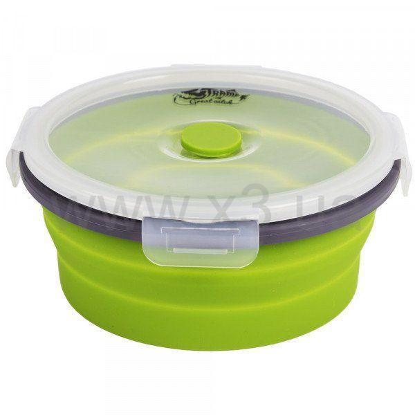 TRAMP Контейнер складной с крышкой-защелкой (550ml)