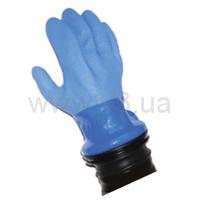 PINNACLE Сухие перчатки синие, латекс (утеплённые)