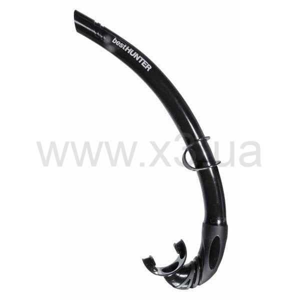 BEST DIVERS KITE PRO SNORKEL - Black soft Silicone