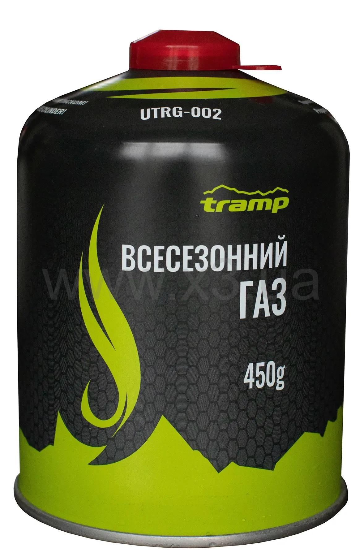 TRAMP Картридж газовый резьбовой 450гр UTRG-002
