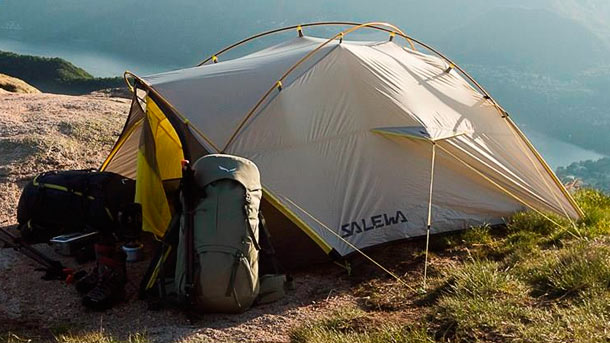 Новые водонепроницаемые палатки от Salewa