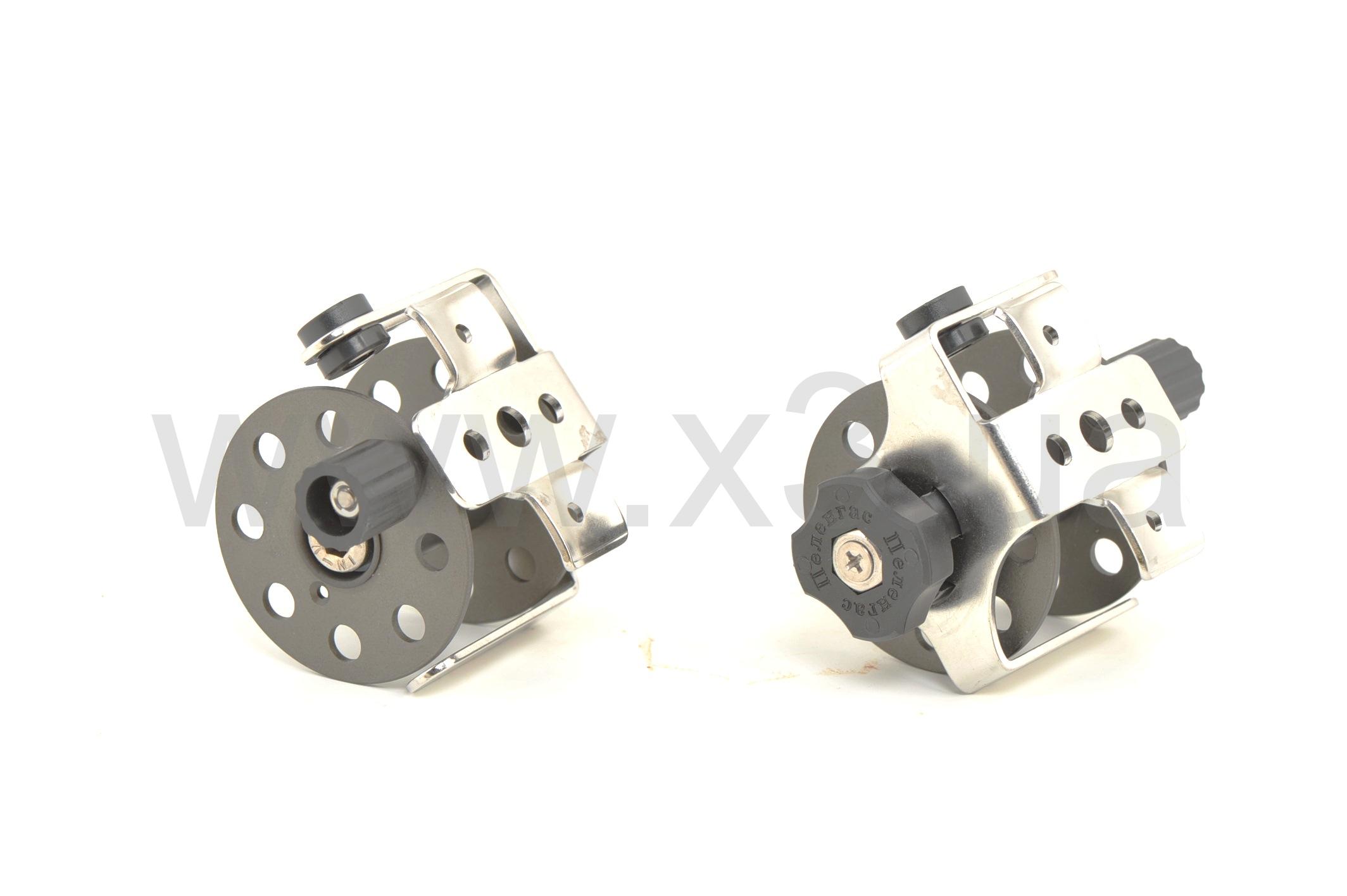 PELENGAS Катушка алюминиевая с нержавеющим кронштейном 55 мм