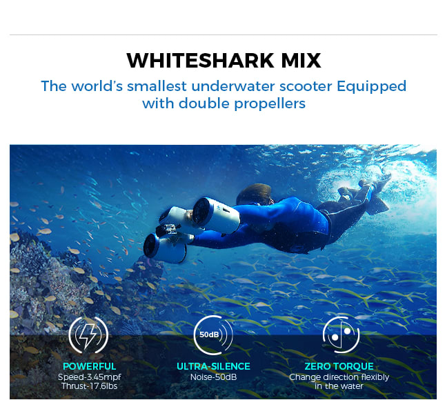 Whiteshark MIX и другие новинки для дайвинга и подводного плавания