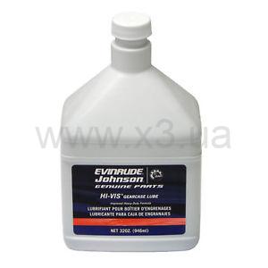 EVINRUDE Масло трансмиссионное HI-VIS LUBE 32 OZ