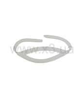 BEST DIVERS MASK STRAP WHITE SILICONE 15 mm 