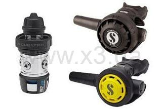 SCUBAPRO Комплект регулятора Scubapro МК2 EVO Din 300/R195 + октопус R095