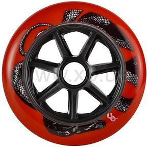 POWERSLIDE Колесо для роликов Python Red, (Full Radius),125mm/88a 18