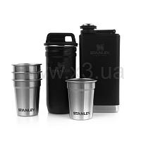STANLEY Подарочный набор  Adventure Matte Black: 2 фляги и 4 рюмки