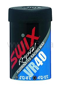 SWIX VR40 Голубая Fluor 0C/-5C 45 г