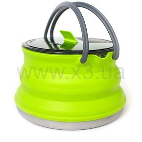 SEA TO SUMMIT X-Pot Kettle 1.3 L складной чайник с алюминиевым дном