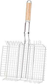 КЕМПИНГ Двойная хромированная решетка G102