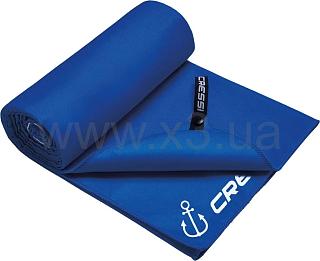 CRESSI SUB MICROFIBER BEACH TOWEL ANCHOR NAVY 90x180 cm