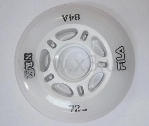FILA Набор колес для роликов 8шт URBAN WHEELS 72MM/84A WHT 21