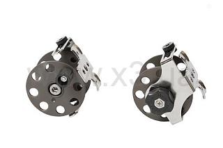 PELENGAS Катушка алюминиевая с нержавеющим кронштейном 65 мм