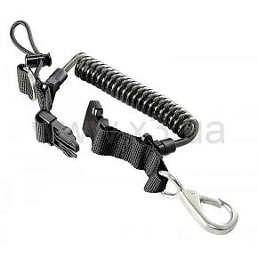 IST Стальной спиральный карабин с Q/R (S.S. QUICK RELEASE LANYARD SP7A-1)