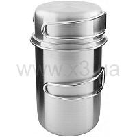 TATONKA Handle Mug 850 Set Silver