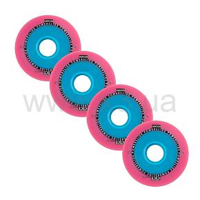 POWERSLIDE Набор колес Defcon RTS 76mm, 4-Pack pink 15