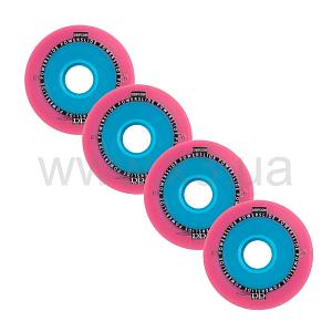 POWERSLIDE Набор колес Defcon RTS 76mm, 4-Pack pink 15