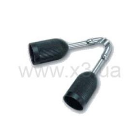 OMER Зацеп шарнирный "французский" 16мм укороченный