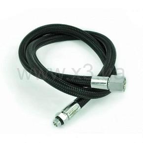 BEST DIVERS Hose REGULATOR XTREME 70 CM 9/16"F-3/8"M BLACK