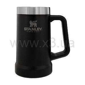 STANLEY Термокружка пивная Adventure Stein Matte Black 0.7 л