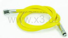 BEST DIVERS Hose STANDARD OCTOPUS 120 cm 9/16"F-3/8"M YELLOW AE0344/G