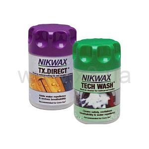 NIKWAX Twin Pack (Tech Wash 150ml + TX Direct 100ml) 